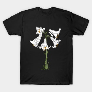 Lilac flowers illustrarion T-Shirt